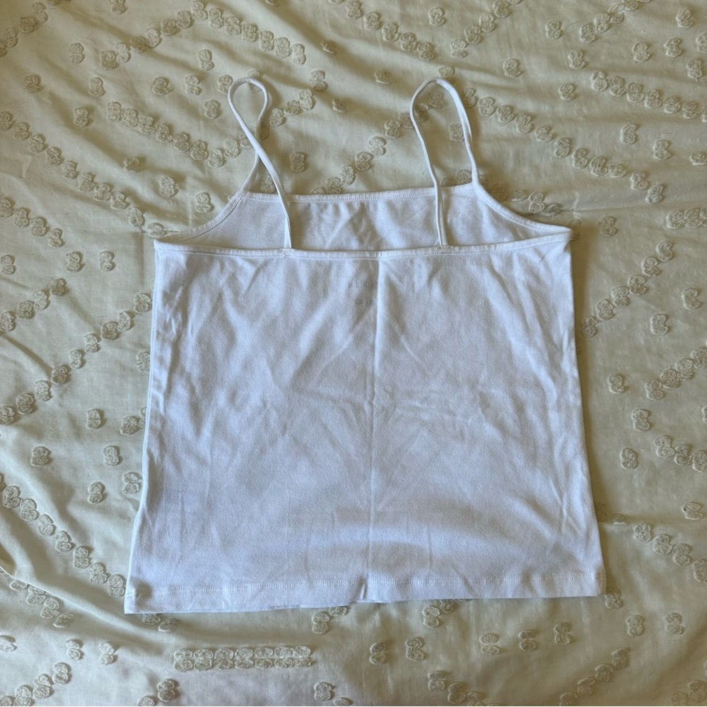 Wild Fable White Cropped Tank Top - Picture 2 of 3